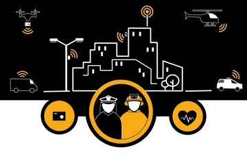 Mission critical network graphic representation 