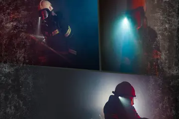 Blue light operation