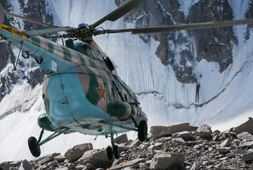 Mountain rescue operation